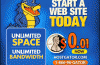 HostGator Web Hosting for only 1 Cent for the first month!