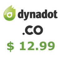 CO domain coupon from Dynadot.com for only $12.99 valid to 31-may-2017