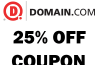 Domain.com May 2017 coupon : 18% off all orders