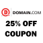 Save 25% on Domain, Hosting services at Doster,MyDomain and Domain.com