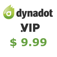 Get a .VIP, on sale from Dynadot.com for only $9.99 valid to 31-5-2017