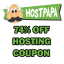 HostPapa coupon codes 74% off plus free domain name