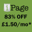 iPage Uk coupon : 83% OFF iPage hosting coupon plan for UK area !