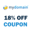 MyDomain.com coupon codes 2018 : 18% Off New Domain and 25% Off on All Hosting plans