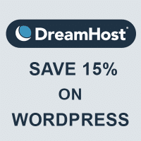 DreamHost Wordress coupon codes save 15% and free Jetpack Premium ($99/yr) included