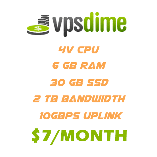 Vpsdime Coupon Codes 2019 Vps 6gb Ram Just Only 7 Month Easy Images, Photos, Reviews