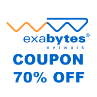 Exabytes hosting coupon up to 70% off , FREE domain name, Free SSL and Free Whois Private