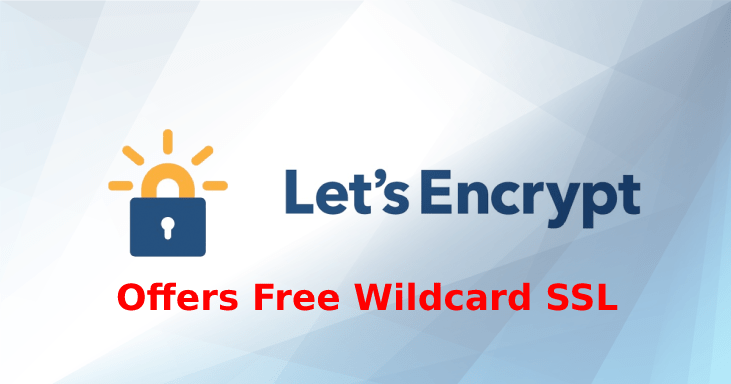 let's encrypt wildcard