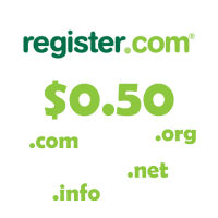 Register domain coupon: Domain name only $0.5 a year