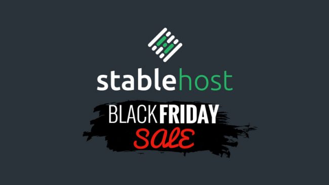 stablehost coupon blackfriday 2018