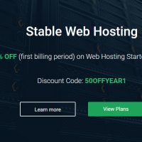 StableHost coupons: 50% OFF on Web Hosting Starter and Pro