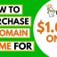 GoDaddy Domain For 1 Dollar: 99 Cent Promo Code, $1 WordPress Hosting